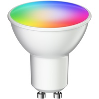 Ledscom.de GU10 LED RGB Leuchtmittel, PAR16, warmweiß - kaltweiß