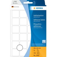 Herma Vielzweck-Etiketten, 24x24 mm weiß Großpackung