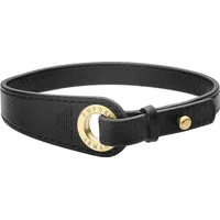 Emporio Armani Armband Edelstahl, Leder Armbänder & Armreife Herren