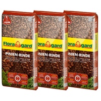 Floragard Pinienrinde 2-8 mm 3 x 20 l