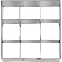 Städter 217058 Ausstechform, Edelstahl, Silber