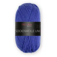 Pro Lana Sockenwolle uni 4-fach 425 - blau