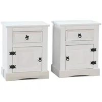 VCM ebuy24 Nachttisch New Mexico Nachttische 2 Stück Breite