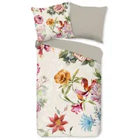 Good Morning Bettwäsche Jaimy Sand Baumwolle, 135x200 cm -