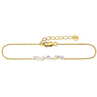 Cai caï Armband 925/- Sterling Silber Weißtopas 0,983ct Armbänder