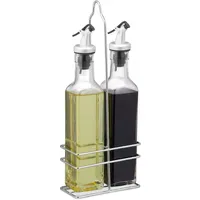 Relaxdays Essig und Öl Spender 2 in 1 mit