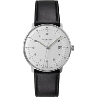 JUNGHANS Max bill Automatic Herrenuhr Lederarmband