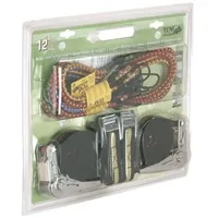 Kerbl Halte- und Zurrgurtset 12-teilig