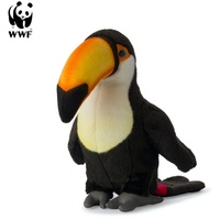 WWF Plüschtier Tukan Vogel Stofftier Kuscheltier Regenwald Tropen 35cm