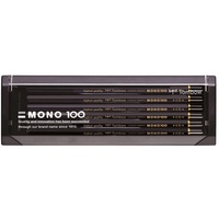 Tombow Bleistift Mono 100 Härtegrad 6B VE=12 Stück