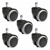 TOPSTAR Hartbodenrollen Set 5 Stk. 6991 / Durchmesser 50mm