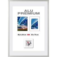 The Wall Aluminiumrahmen Quattro silber, 59,4 x 84 cm