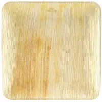 Wisefood 50 Teller - Palmblatt Teller quadratisch 24 x