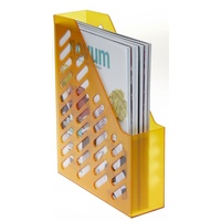 Kompatible Ware Stehsammler 1601-T-61 orange-transparent Kunststoff, DIN C4