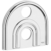 Grohe Rosette 47463 47463IP0 Fertigmontageset 235x218 chrom/mattchrom