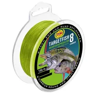 WFT TF8 Raubfisch Schnur Chartreuse 150m, Durchmesser/Tragkraft:0.10mm / 7kg