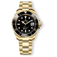 Gigandet Automatikuhr Edelstahl Saphirglas Sea Ground 300 Ceramic Date