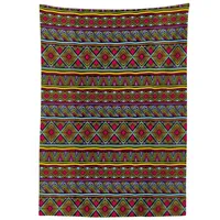 ABAKUHAUS afrikanisch Tischdecke, geometrische Bunte, Schmutzabweisent mit Modernster Druck