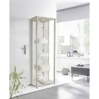 Höffner Vitrine ¦ holzfarben ¦ Maße (cm): B: 58