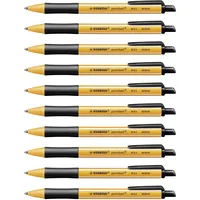 Stabilo - Druck-Kugelschreiber - pointball - 10er Pack -