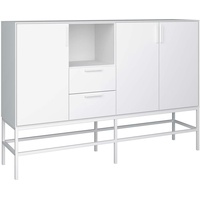 VCM ebuy24 Ravn Sideboard 3 Türen und 2 Schubladen