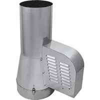 Atmos Rauchsauger + 12 Stufenregler für doppelwandige Schornsteinsysteme