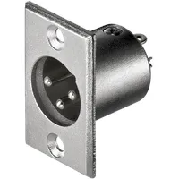 Frei XLR 5ES - XLR-Einbaustecker, 3-polig,