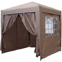 Quick Star Pop-Up-Pavillon 2 x 2 m Beige mit