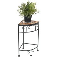 DanDiBo Ambiente DanDiBo Blumenhocker Mosaik Eckregal 42 cm Blumenständer