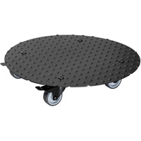 Wagner-System Pflanzenroller Alaska Black Ø 38 x 7,5 cm,