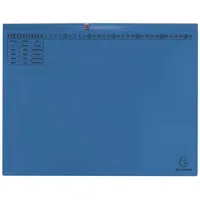 Exacompta Hängehefter Exaflex Karton blau DIN A4 2x kaufmännische