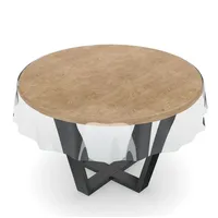 ANRO Tischdecke Transparent abwaschbar Durchsichtig Folie mit Saum in