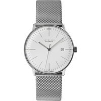 JUNGHANS max bill Automatikuhr mit Saphirglas silber