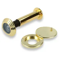 MS Beschläge Gold Optik) Sicherheits-Türblick Feuerschutz Türspion TS 55-80mm