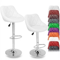 TRESKO 2er Set Barhocker Barstuhl Tresenhocker Küchenhocker Hocker Loungesessel