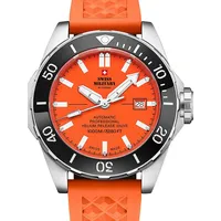 Swiss Military SMA34092.07 Automatik Diver Herrenuhr 45mm 100ATM -