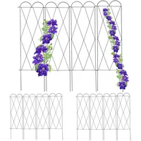 Relaxdays Rankgitter 127 x 0 x 0 cm Rotbraun