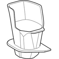 Geberit Auffangtrichter für DuoFresh Stick 244309001 für Sigma UP-SPK