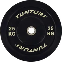 Tunturi Bumperplatte 25kg - Black - One Size