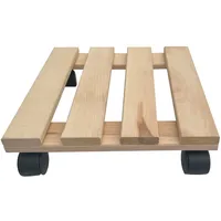Kynast Pflanzenroller eckig 30x30 cm bis 120 KG