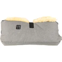 Kaiser Handwärmer Big Double Grey Melange Lammfell Medizin 6573273