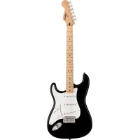 Fender Squier Sonic Stratocaster, LH MN WPG BLK Black