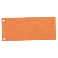 Esselte Trennstreifen 20999 orange, 190g gelocht 24x10,5cm 5902812209990 Esselte