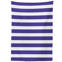 ABAKUHAUS Gestreift Tischdecke, Navy Nautical Meeres, Pflegeleicht mit Modernster