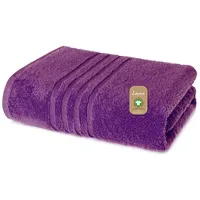 LAVEA Bali Duschtuch 70 x 140 cm lila