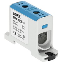 Preis-Zone Hauptleitungsklemme Anschlußklemme Hauptklemme 6-95mm2 blau 1P OTL 95