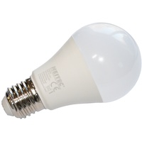 Heitec 7-W-LED-Lampe A60, E27, 600 lm, warmweiß, matt