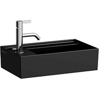 Laufen Kartell Handwaschbecken H8153357161111, 46x28cm, Armatur links, ohne Überlauf,