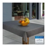 Laro Wachstuch-Tischdecke Abwaschbar Garten-Tischdecke Wachstischdecke PVC Plastik-Tischdecken Eckig Meterware