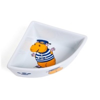 Karlie Meerschweinchen Ecknapf, Nagetiernäpfe, Keramik, Weiß, 250 ml